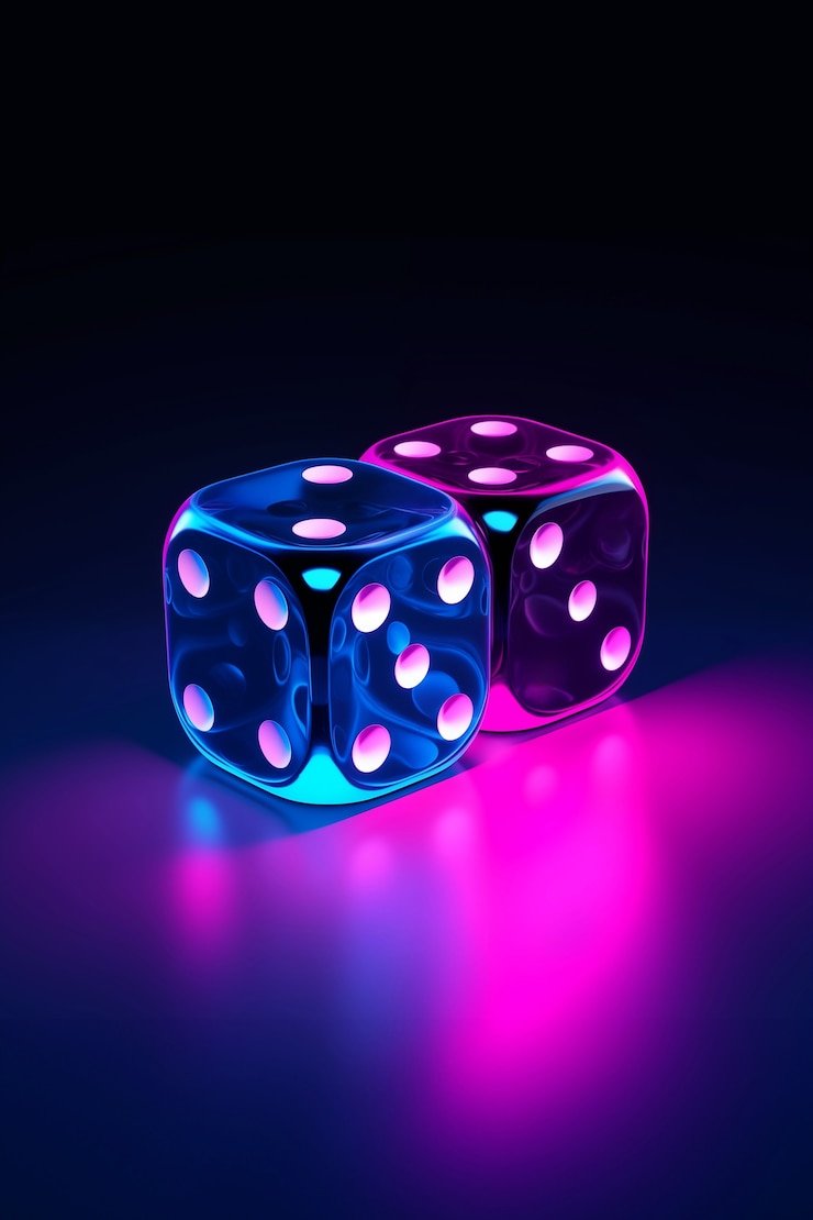 Layar permainan Teen Patti dengan tiga kartu pemain